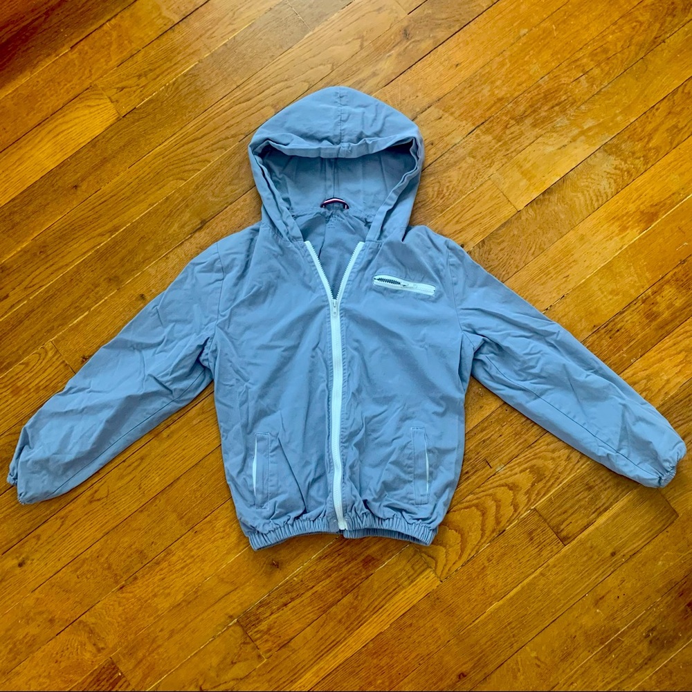 Brandy Melville sky blue Krissy windbreaker jacket